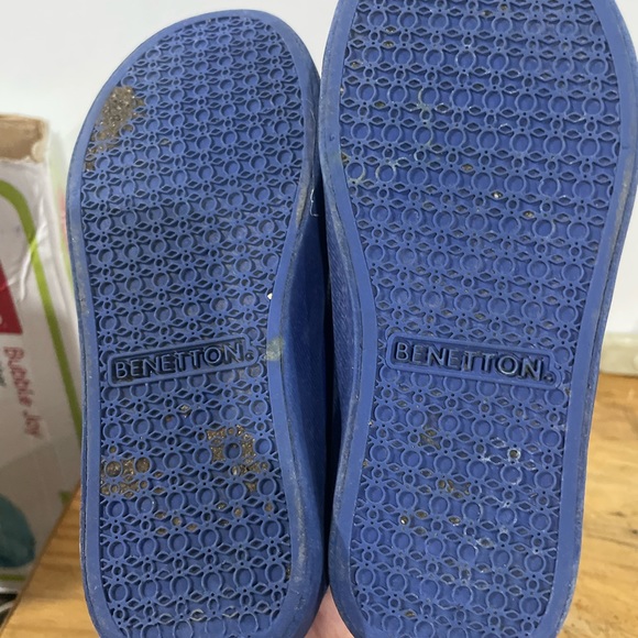 Benetton sneakers. Used. Size 28 (UK9) - Picture 3 of 7